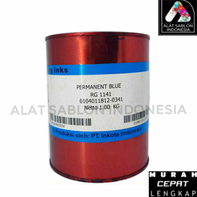 

TINTA RG 1141 PERMANENT BLUE ROYAL GUARD TINTA SABLON PVC 1KG