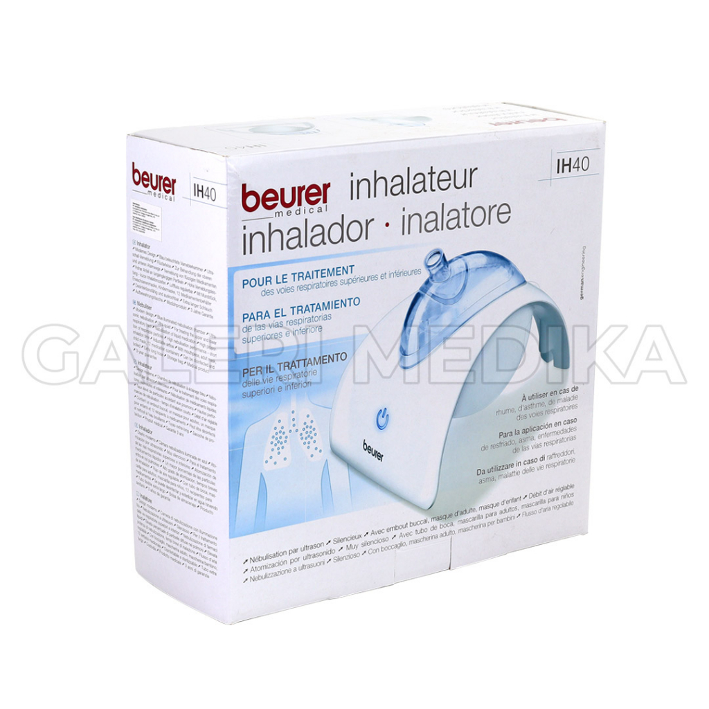 Beurer Nebulizer Ultrasonik IH 40 / IH-40 / IH40 - Alat Terapi Pernapasan / Alat Uap