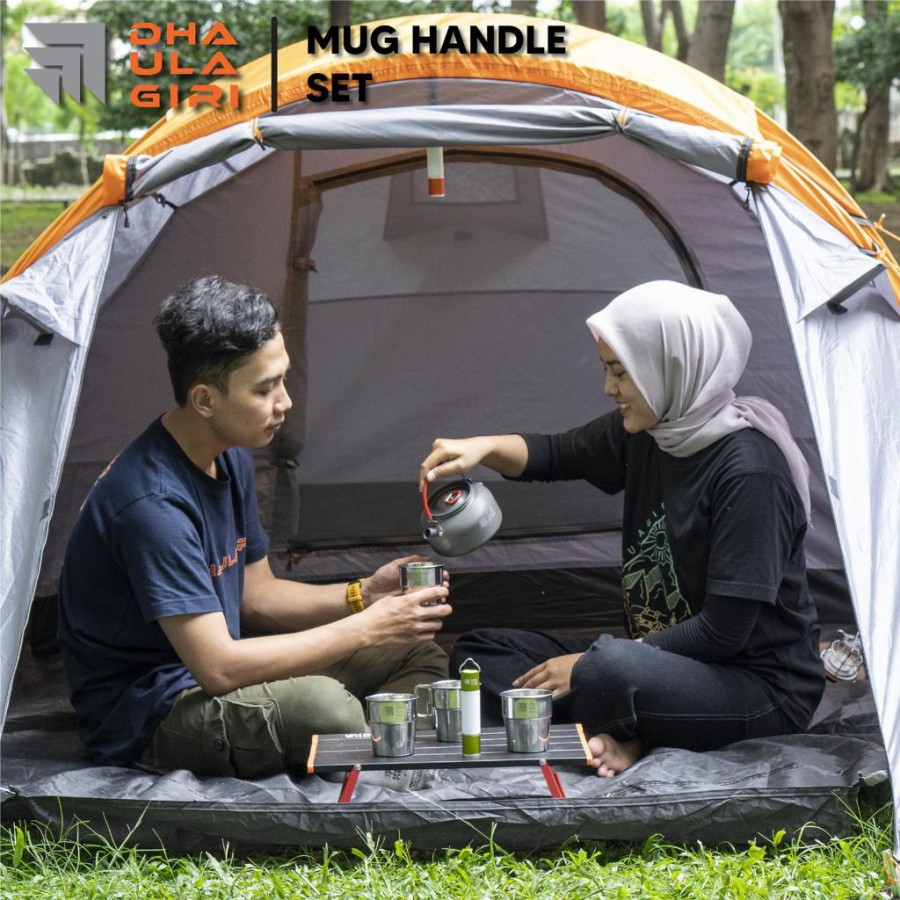 MUG/GELAS STENLES SET 4 PCS