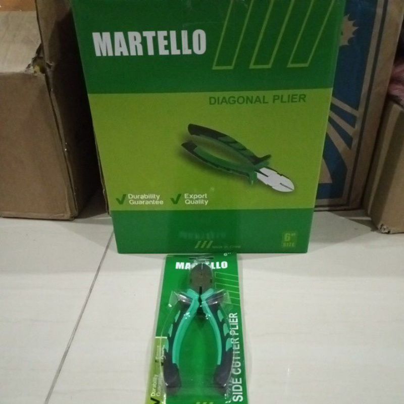 Tang Potong / Diagonal Pliers 6 inch Martello