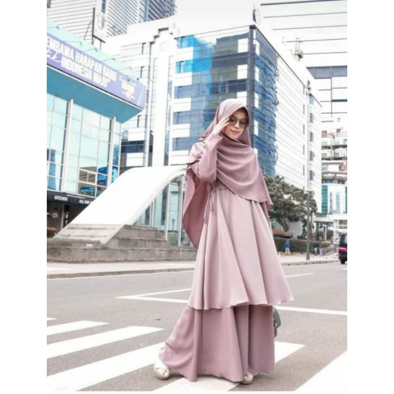Zahra dress/gamis remaja by ida modiste