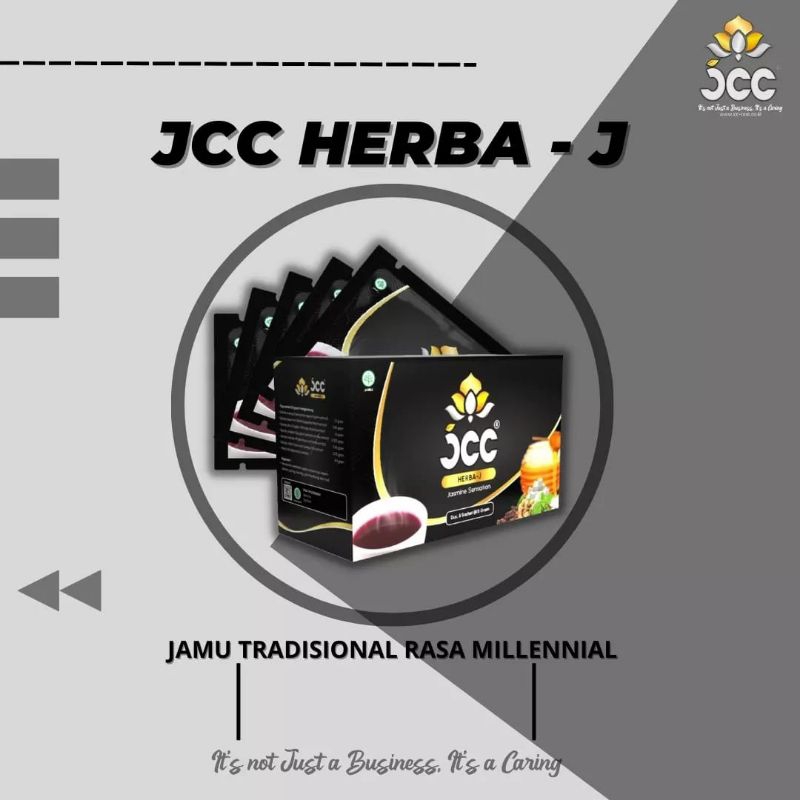 

JCC HERBA J JAMU HERBAL DENGAN RASA MELENIAL YANG UNIK TIDAK PAHIT