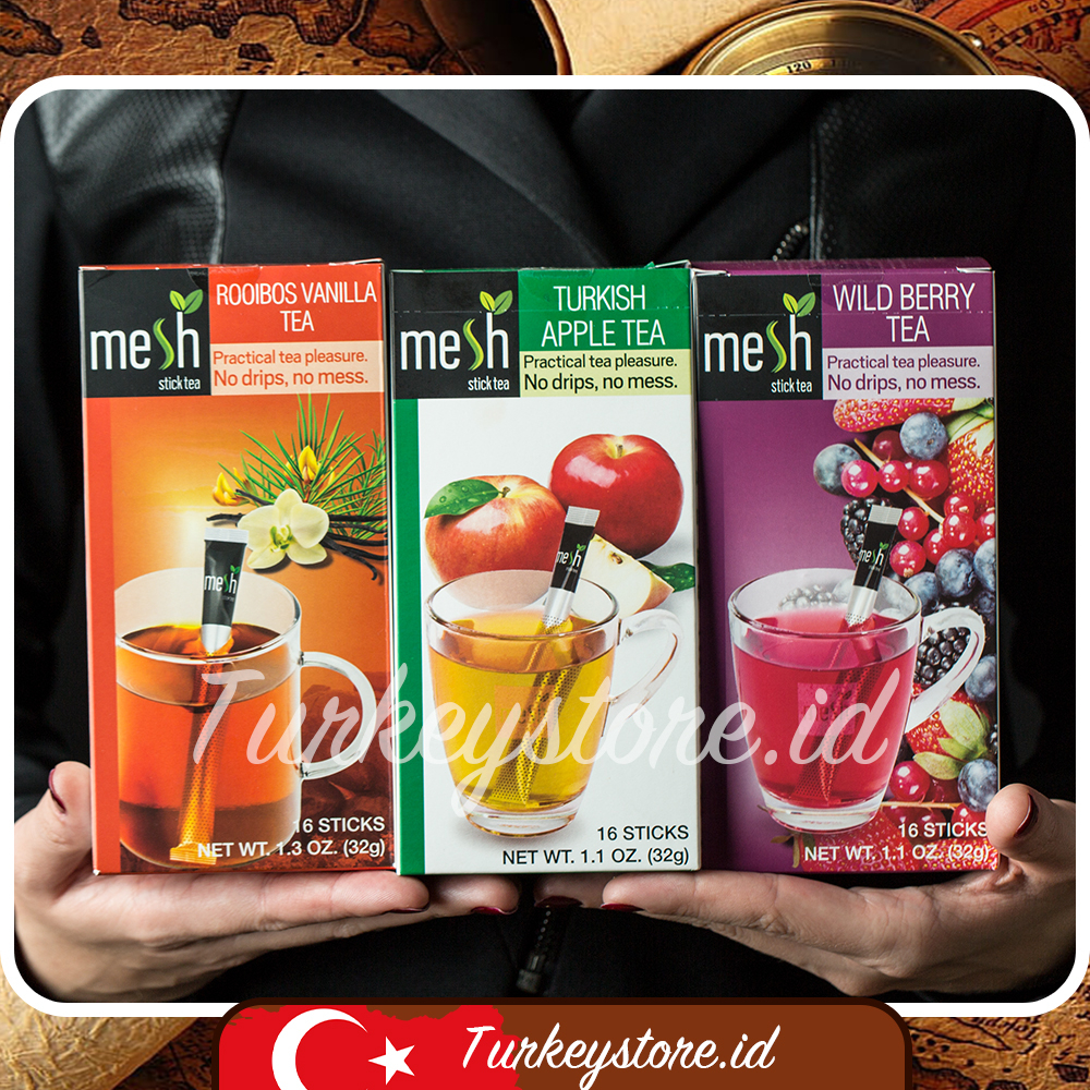 

Mesh Stick Tea Turki Original / Mesh Stick Tea Asli Turki / Teh Stik Turki / Teh Herbal