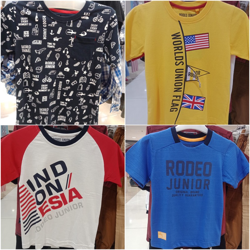 Kaos anak laki-laki Rodeo Junior (4-12th)