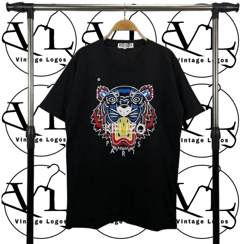 KAOS KENZO BAJU KENZO BORDIR FULL TAG ORIGINAL BIG LOGO KENZO SHIRT
