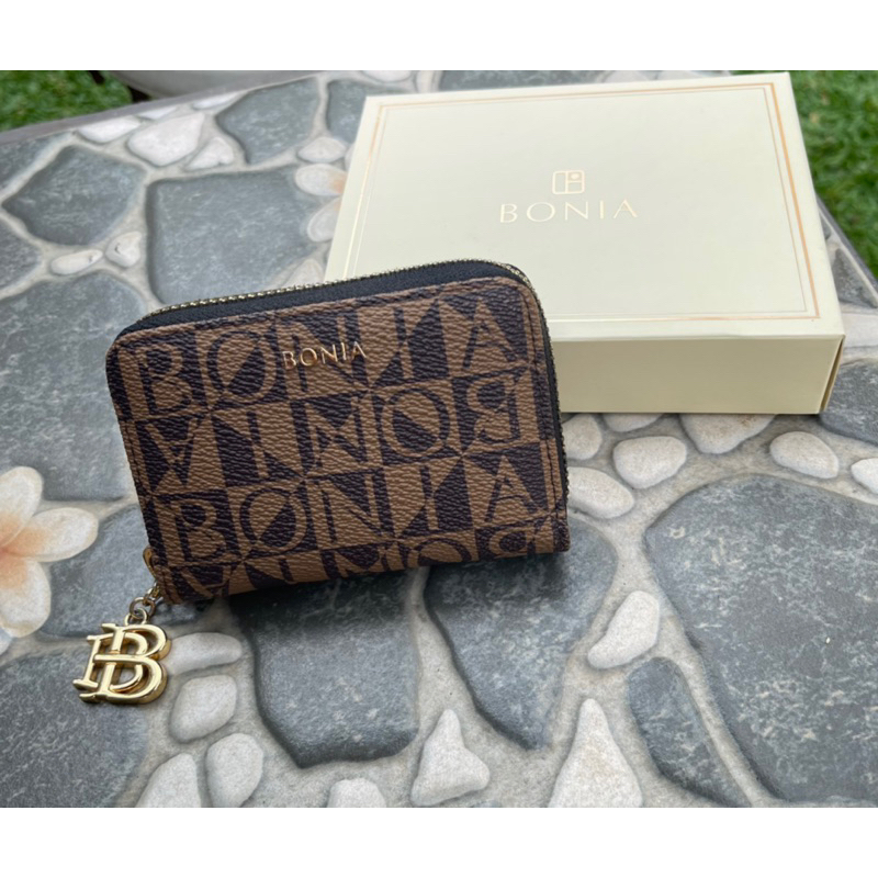 NEW SALE dompet kartu bonia card holder monogram Original never been used