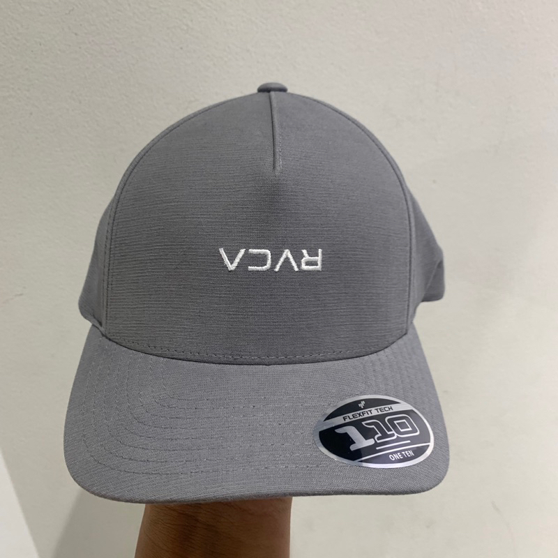 Topi Pria Rvca Original Mini Flipped Pinched Bleach Daze New