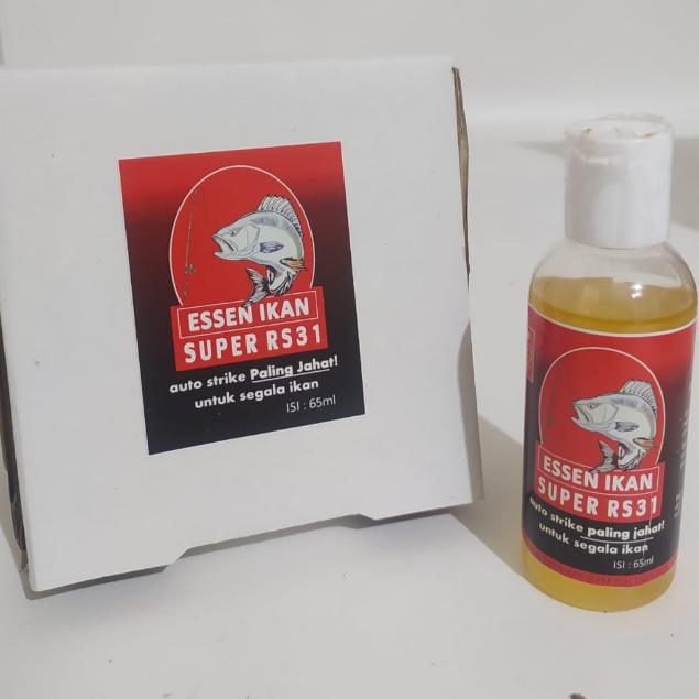 RS31 ESSEN SUPER ESEN PALING JAHAT RS31 PEMIKAT IKAN AROMA AMIS GURIH ESSENCE UNTUK SEMUA JENIS IKAN