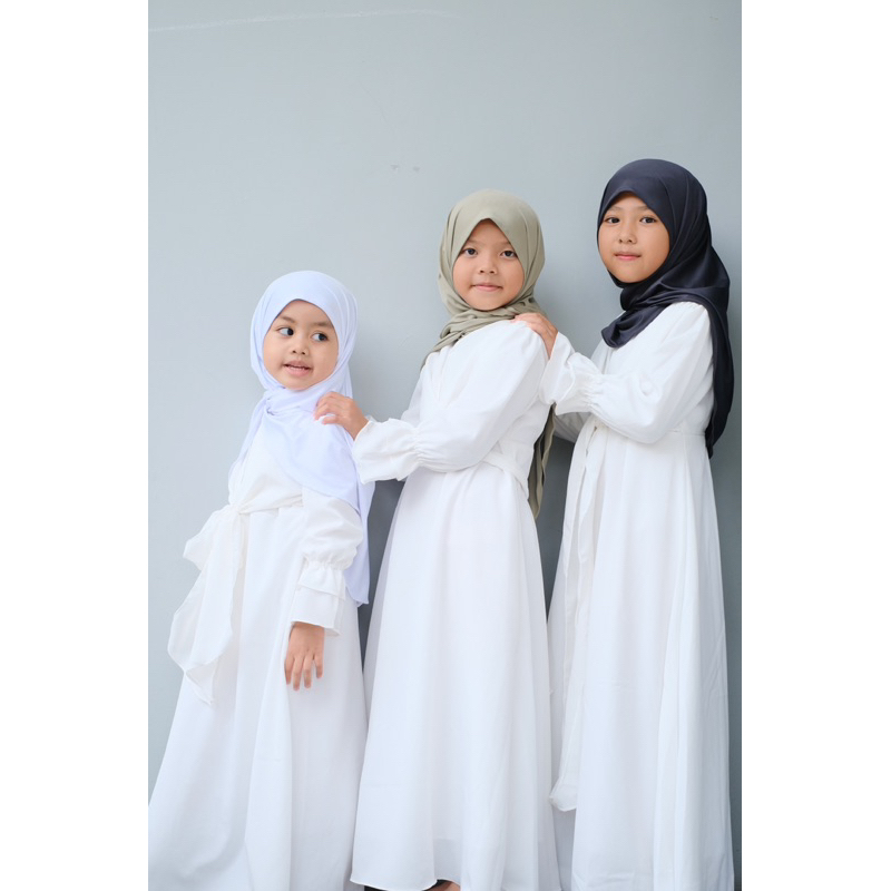 Pashmina instan anak Aluna / hijab anak jilbab anak