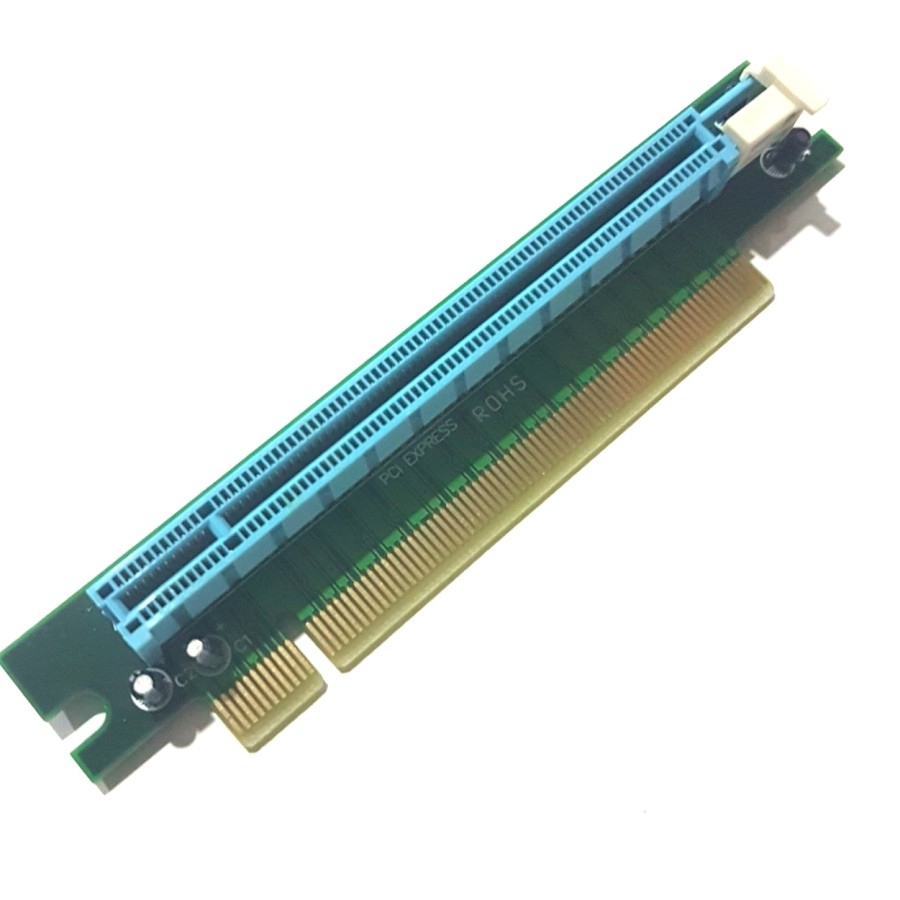 PCIE 16X PCI-E PCI EXPRESS Adapter Riser Angle 90 Degree Siku Converter X16