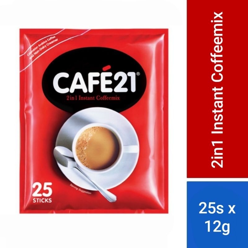 

GOLDROAST CAFE21 2in1 Instant Coffemix Singapore (12g x 25 sachet)