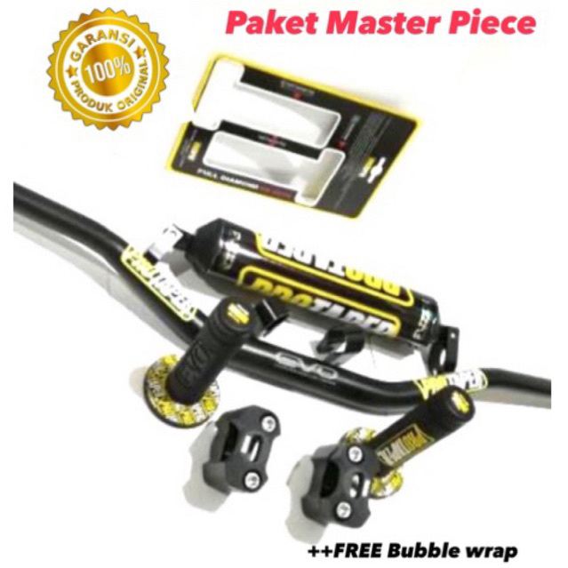 PAKET STANG PROTAPER EVO LOW stang fatbar protaper stang motor evo touring universal semua motor Ori