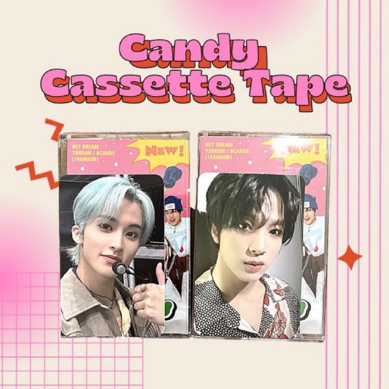 [READY STOCK] SEALED Cassette Tape CANDY NCT Dream MARK / HAECHAN