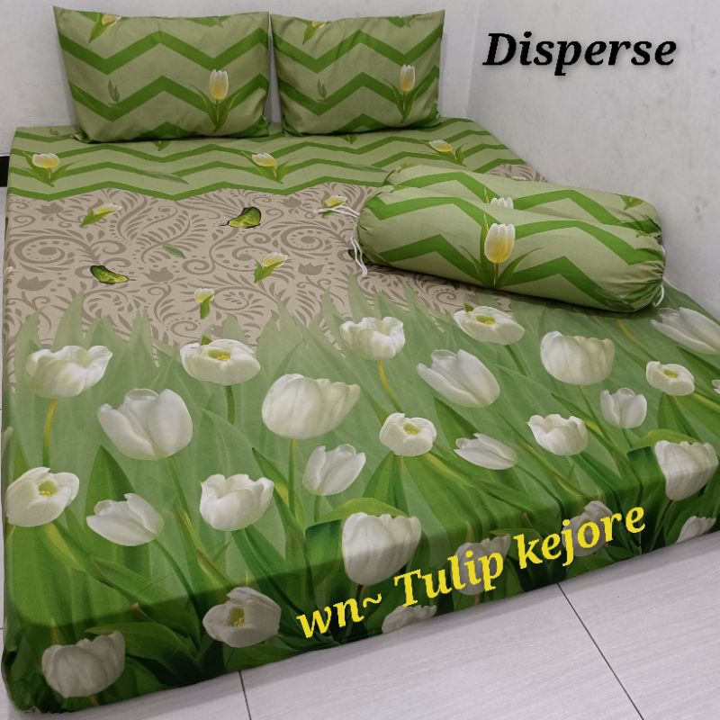 6 MOTIF TULIP waty grosir SARBAN SARGUL SERASI!!! Sprei homemade