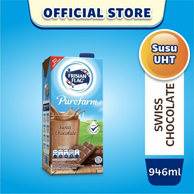 Frisian Flag UHT Swiss Chocolate 946 gram