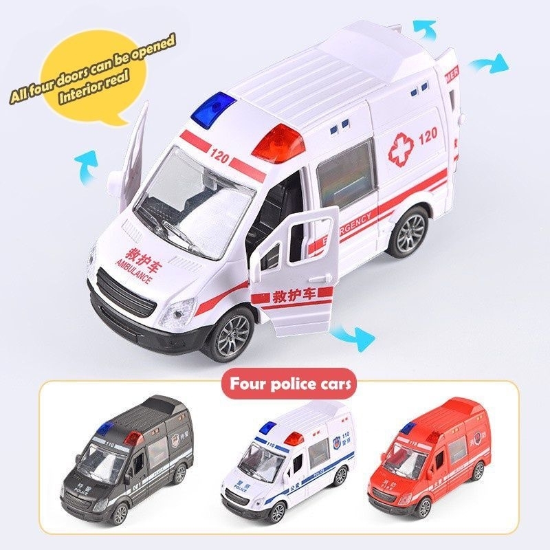 Mainan Mobil Ambulance / Mainan Mobil Ambulance Lampu & Music / Mainan Anak Cowok Mobil