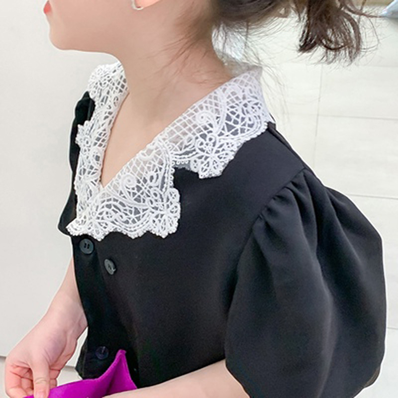 *NEW*  SATU STEL ATASAN DAN BAWAHAN Puff Sleeve Top + Celana Pendek STYLE KOREA MODEL TERBARU ANAK PEREMPUAN