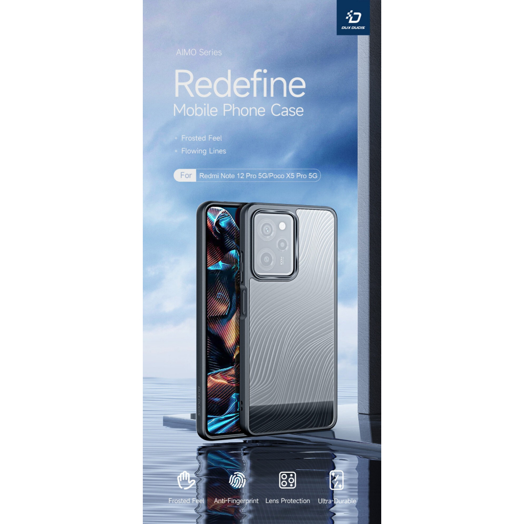 REDMI NOTE 12 PRO 5G / NOTE 12 MOBILE PHONE CASE AIMO DUX DUCIS COVER TPU