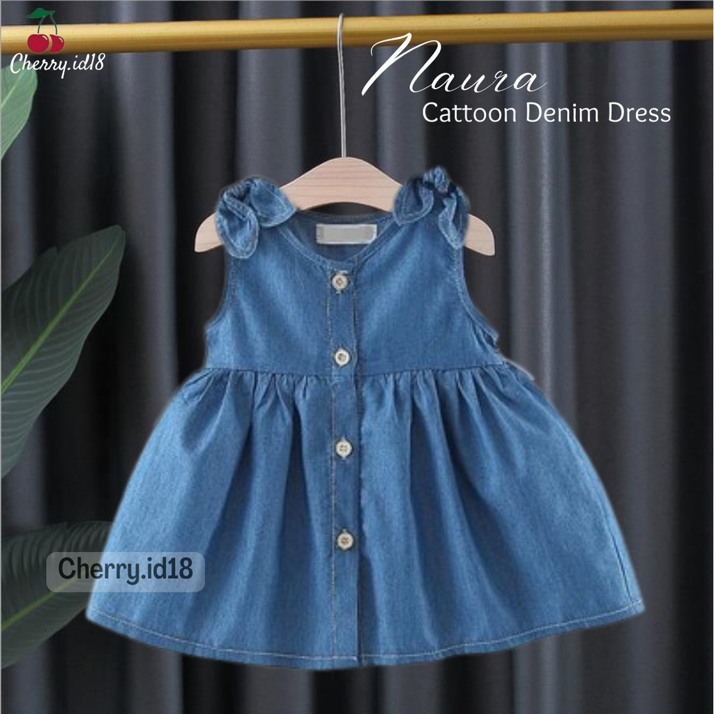 Cherry COD Seonwon Summer Dress Korean / Baju Anak Perempuan / Dress Cewek D48