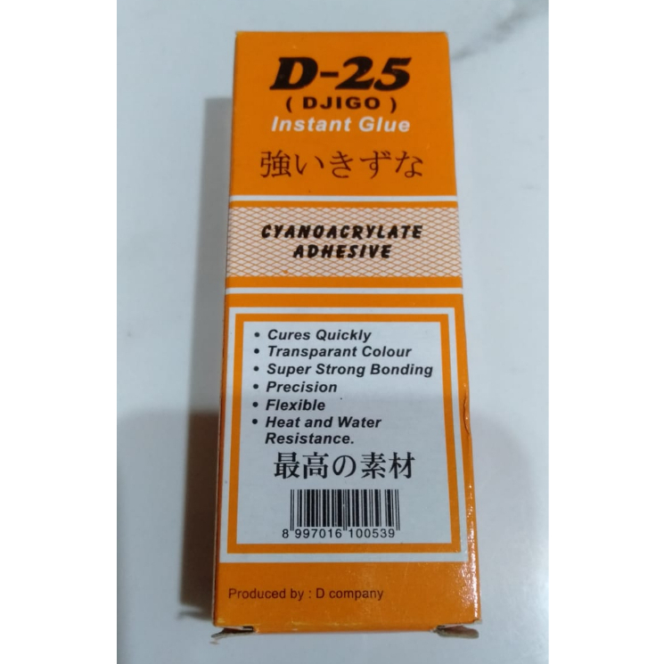 

Lem Korea/instant glue D-25 (djigo)