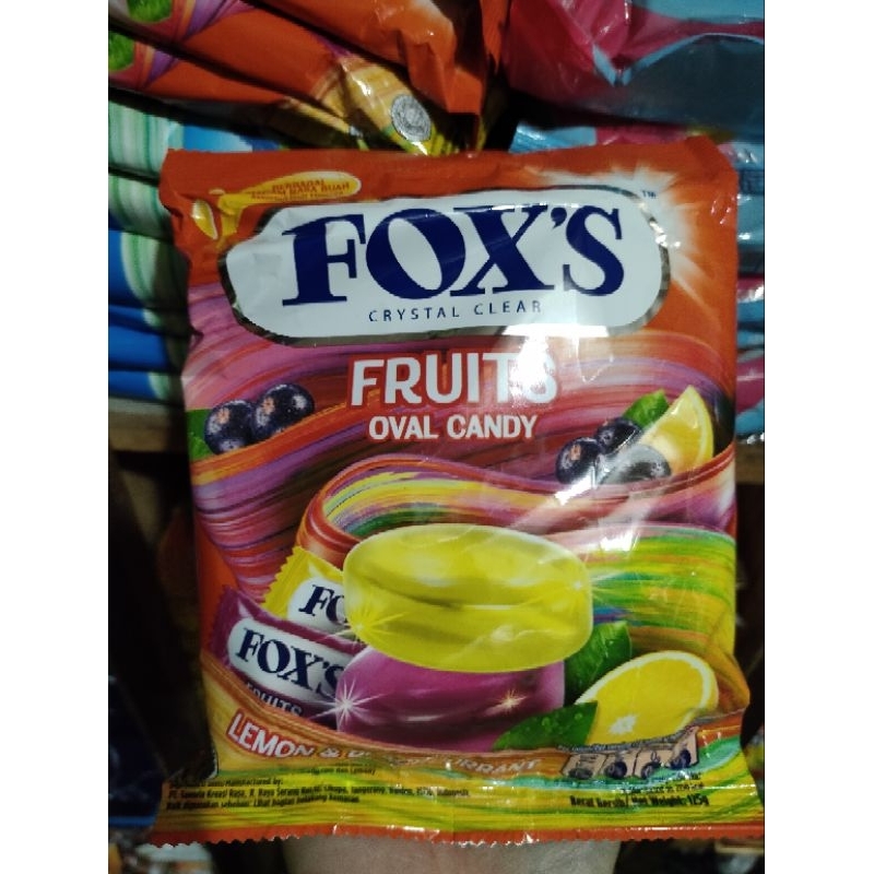 

Permen Fox /candi fox Cristal fruit isi