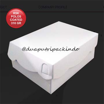 

Dos / Kotak Kue R5 Polos 310 gsm (100 lbr)