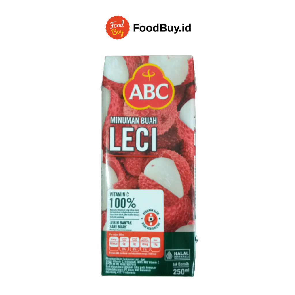 ABC Minuman Buah Leci 250 ml