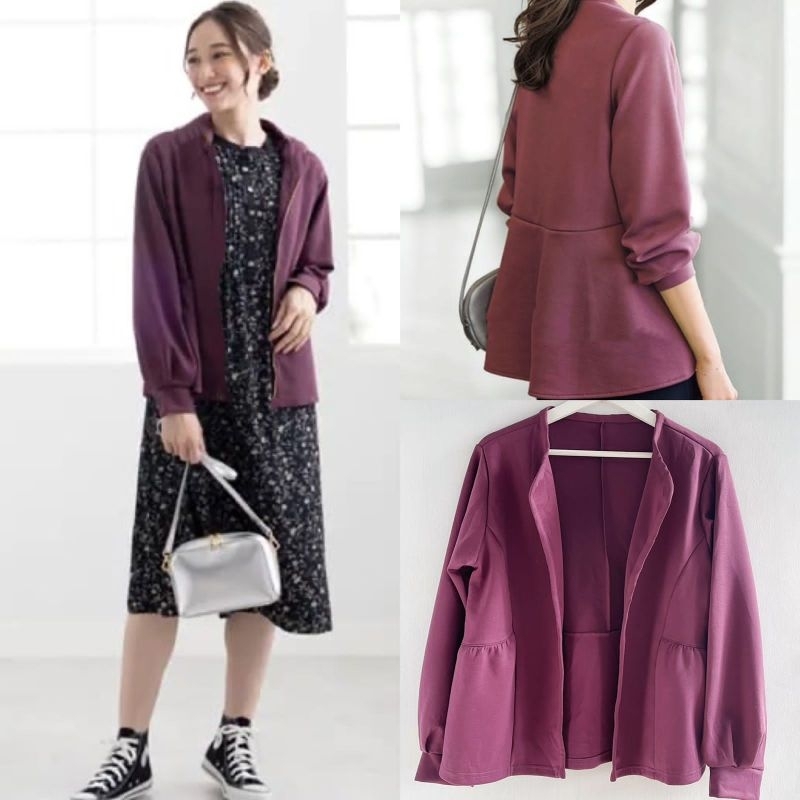 Hareiro cardigan maron