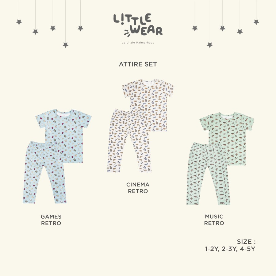 Little palmerhaus attire set - little wear ATTIRE set / Setelan anak 1-5 Tahun