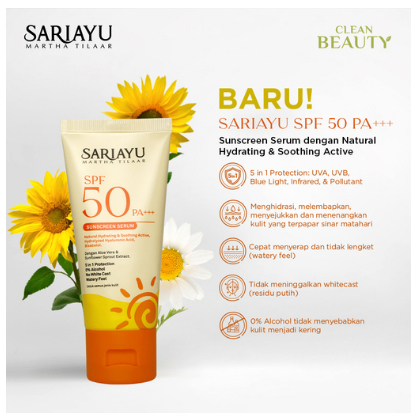 Sariayu Sunscreen Serum SPF 50 PA+++