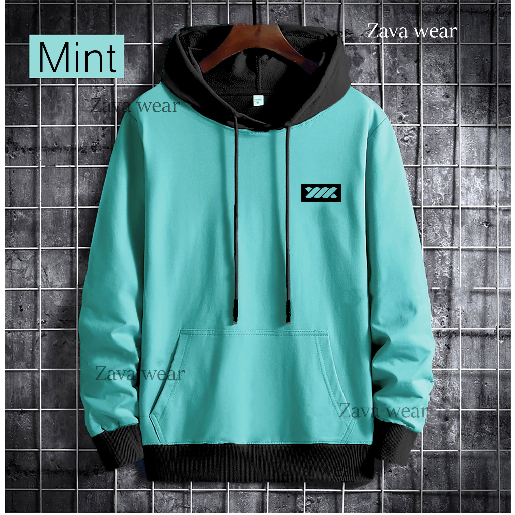 SWEATER HOODIE DISTRO Pria Wanita Premium Bahan Fleece TEBAL Zava wear