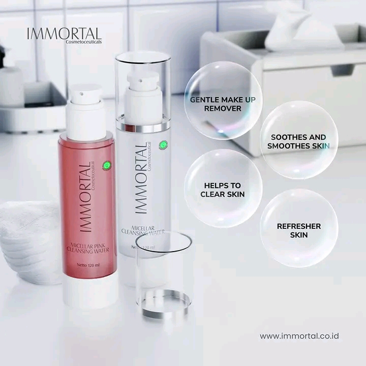 IMMORTAL COSMETOCEUTICAL MICELLAR CLEANSING WATER