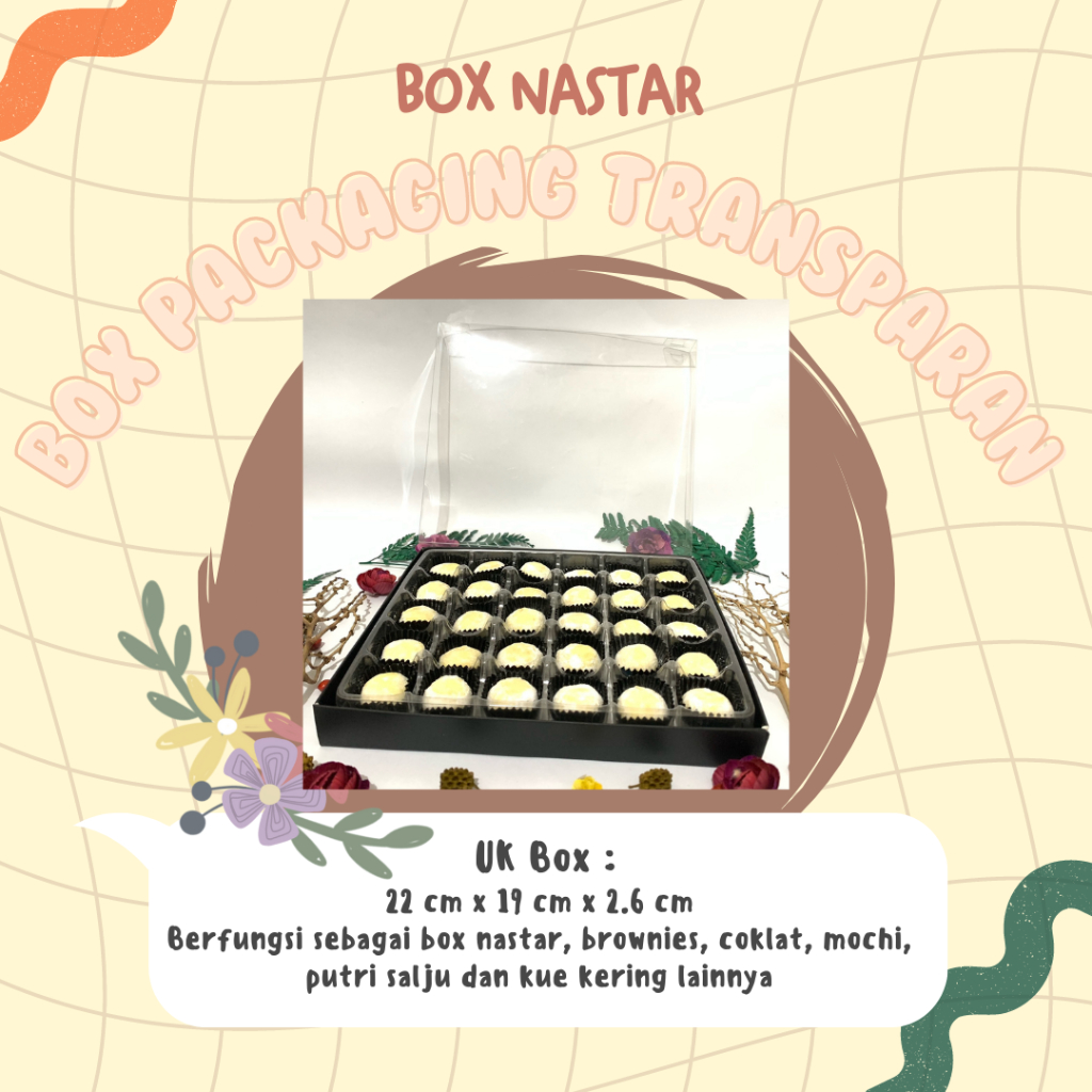 

(10SET) BOX PACKAGING TRANSPARAN BOX KUE KERING HAMPERS BOX KUE KERING TEMPAT PENYIMPANAN KUE KERING HAMPERS BOX MAKANAN