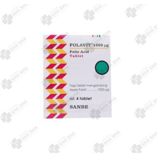 Folavit 1000 mg - Obat Anemia