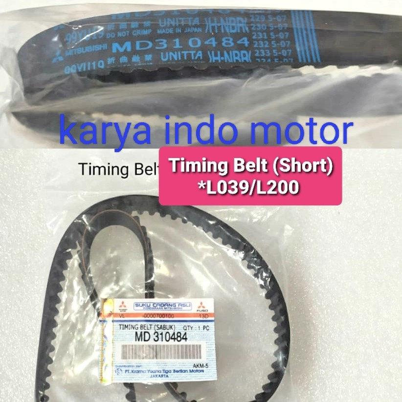 MD310484 Timing Belt(Short)L039/L200