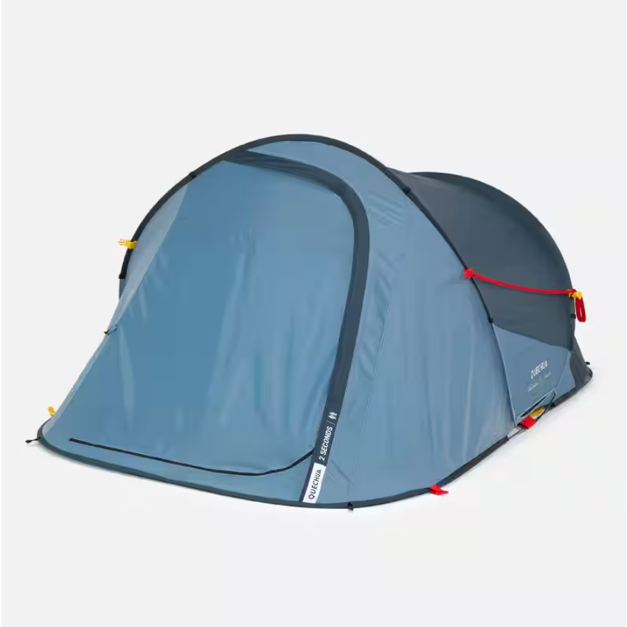 QUECHUA Tenda Camping 2 Seconds Untuk 2 Orang Dengan Ruang Aesthetic