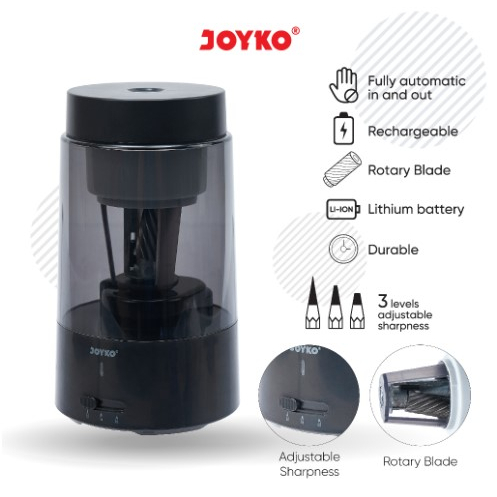 

Joyko electric sharpener rautan pensil elektrik A-170E