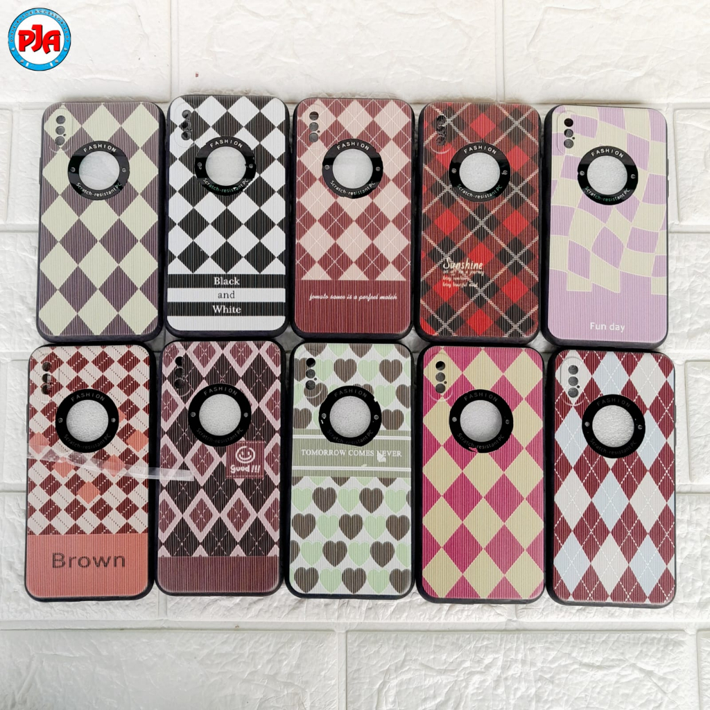 Case Softcase Casing Silikon TPU Karakter Logo Ketupat VIVO Y1S Y12 Y12S Y15 Y15S Y17 Y91 Y91C Y95 Y20 Y20I Y20S