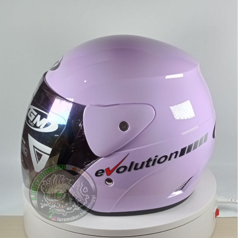 HELM GM EVOLUTION SE HELM GM EVO SOLID PURPLE PASTEL
