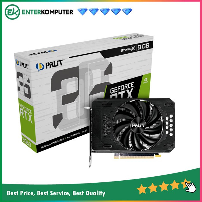 PALIT GeForce RTX 3060 8GB GDDR6 StormX