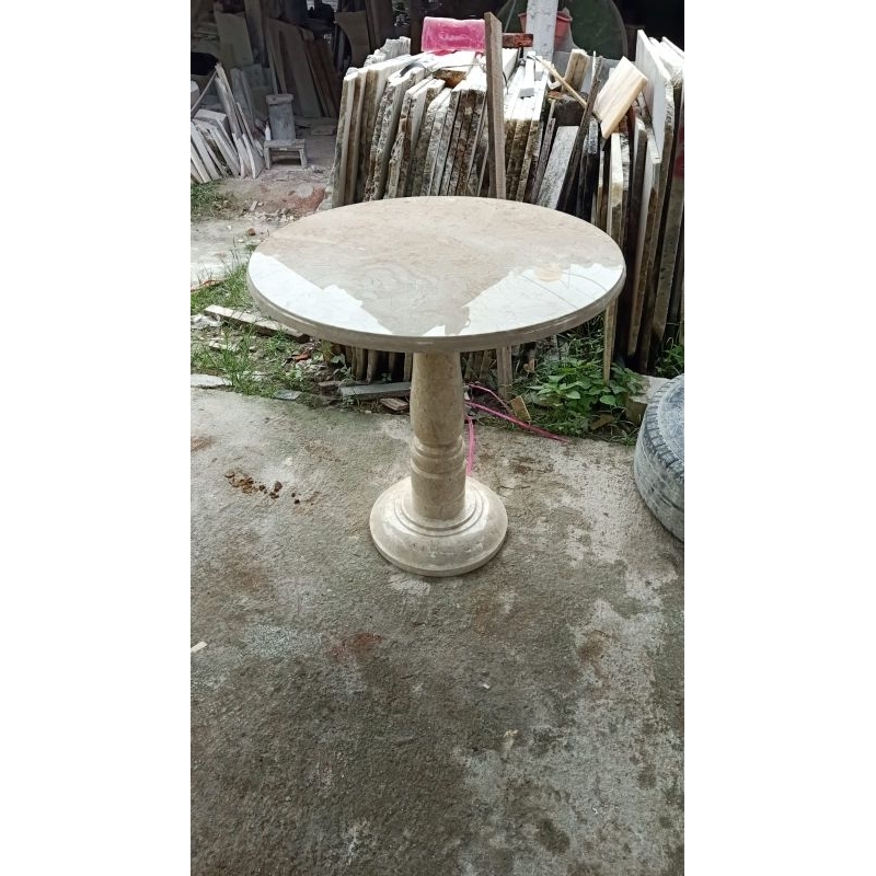 Meja Teras Meja sudut Marmer