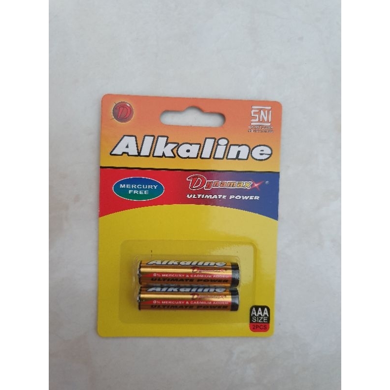 Baterai A3 Alkaline Dynamax Baterai AAA Alkaline Dynamax