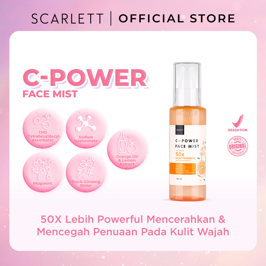 SCARLETT - C-Power Face Mist