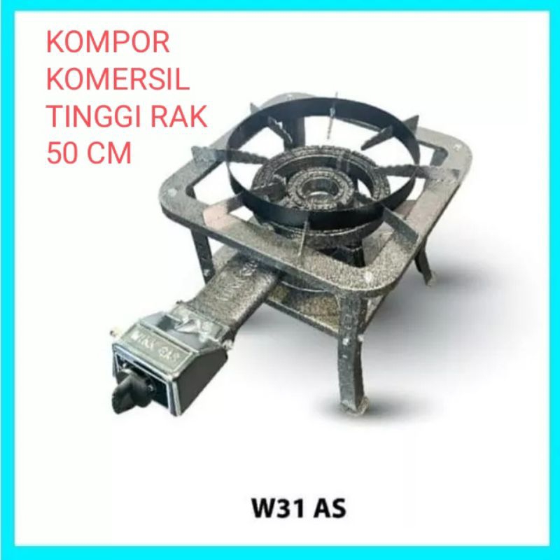 KOMPOR WINN GAS W - 31 AS   COR  KOMERSIL KAKI SEDANG  LOW PRESSURE