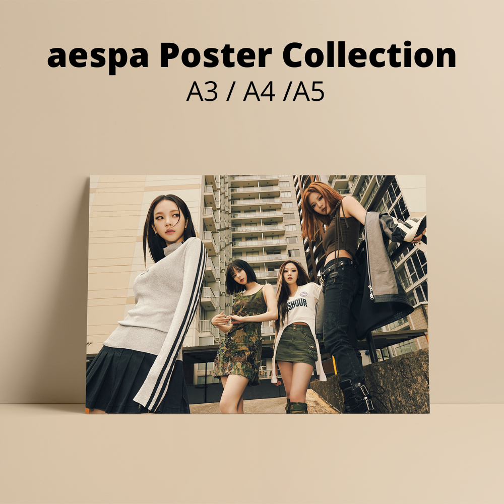 Poster aespa Poster Collection - Poster kpop murah