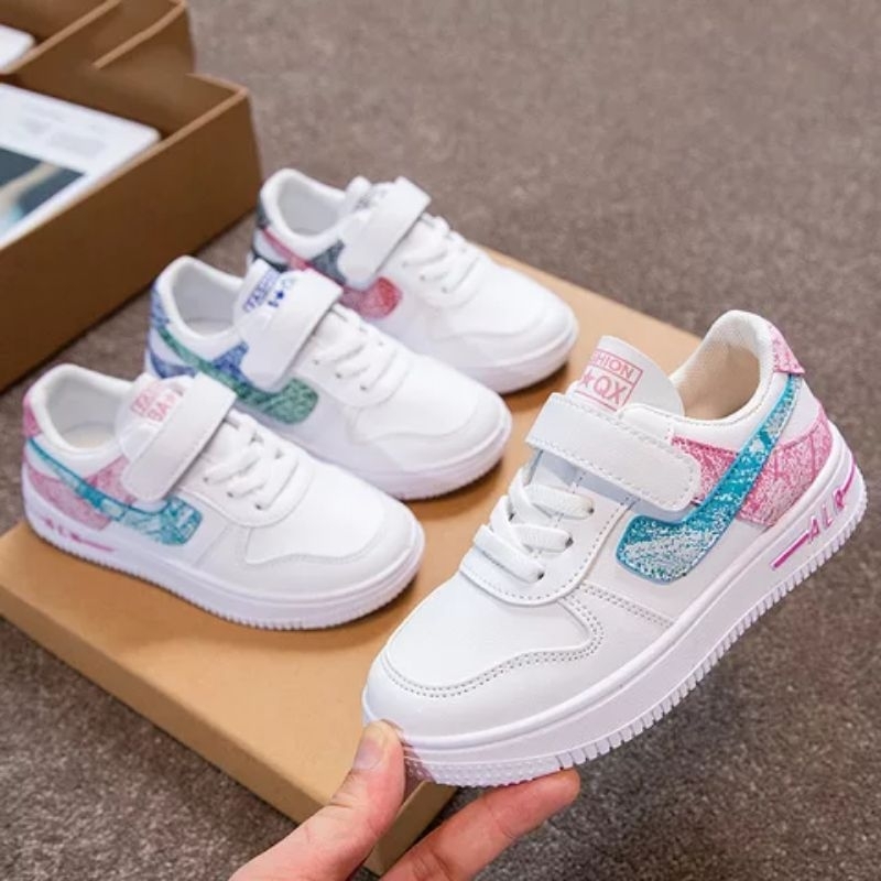 DS Kids - Sepatu Sneakers Anak Perempuan dan Laki-laki Casual A-02