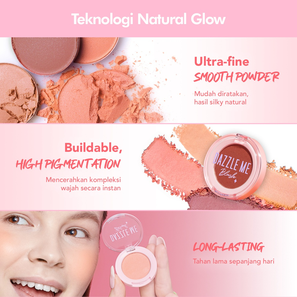 DAZZLE ME Sweet Girl Blush On