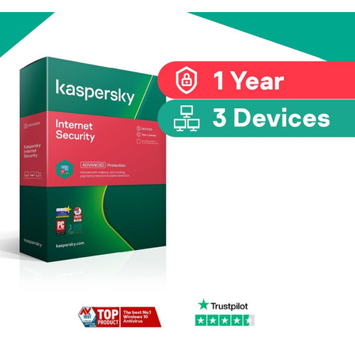 KASPERSKY Interner Security / INTERNET SECURITY / KIS 3USER / 3 USER