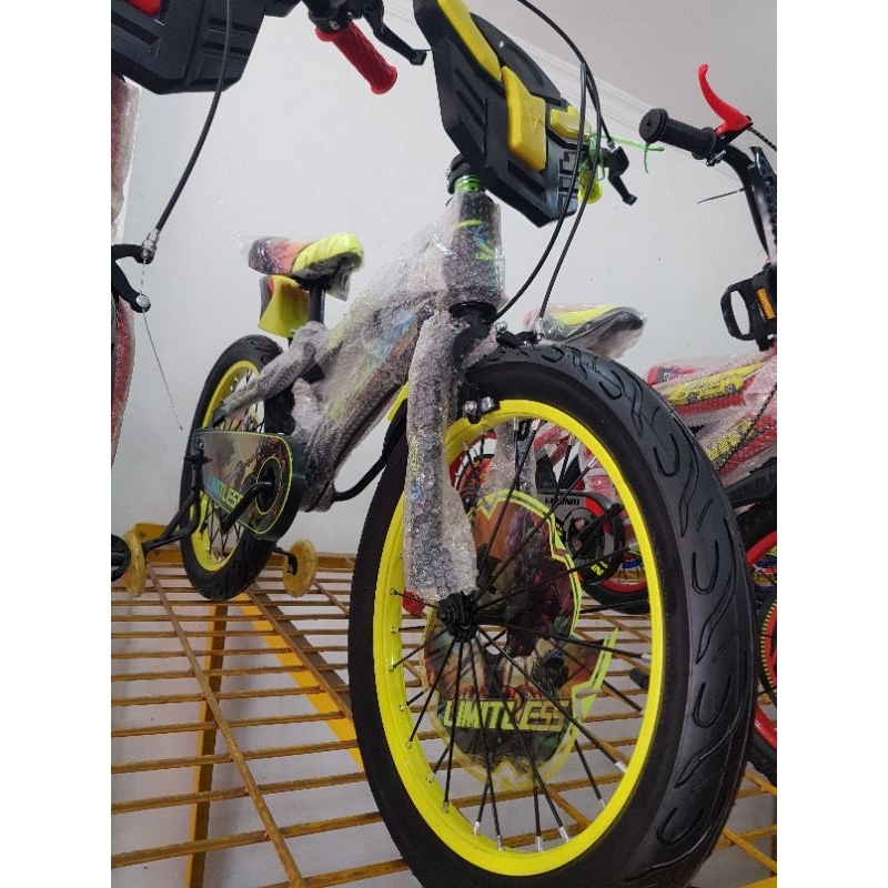Sepeda Anak sepeda BMX 18 inch LIMITLESS ( BAN JUMBO )