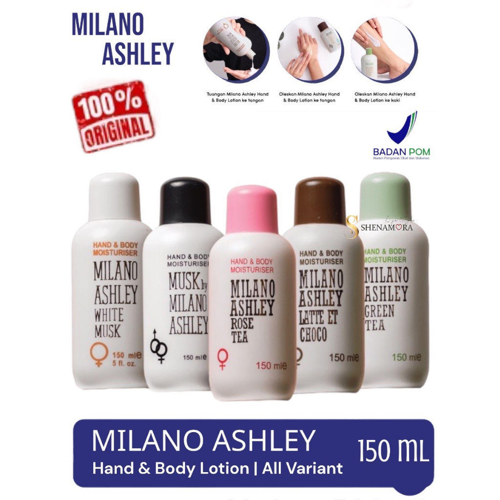 Musk Hand Body Lotion By Milano Ashley 150 ml | Black Musk